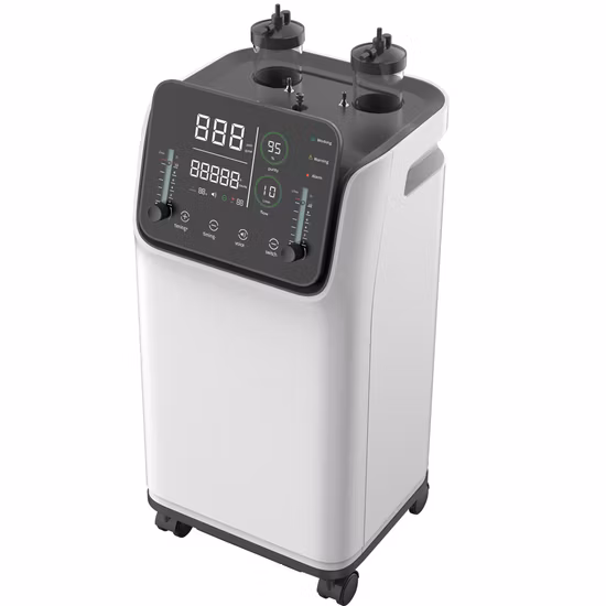 10L 酸素濃縮器 ネブライザーおよびリモコン付き 純度 95% 220V/110V 50Hz/60Hz